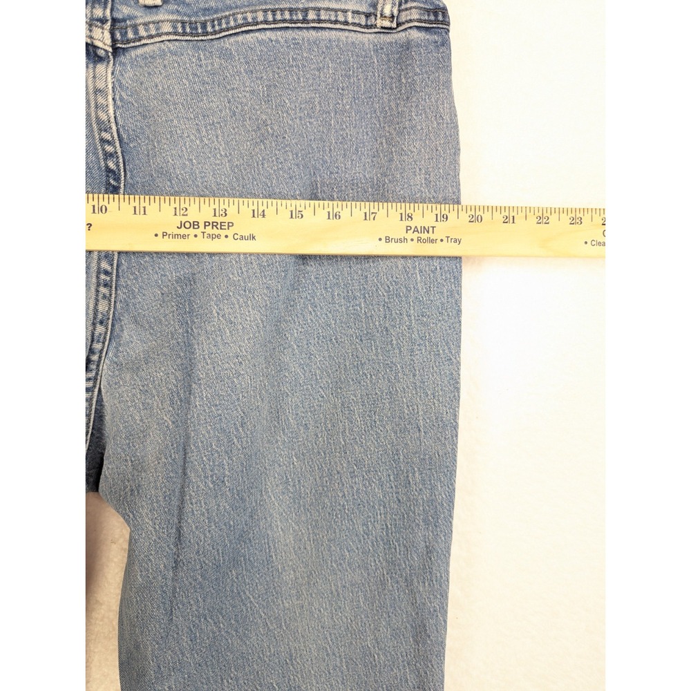 Vintage Lee Mom Jeans Women's Side Elastic at the Waist Med Wash 16 Petite - Picture 6 of 12